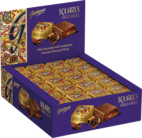 Chocolate Squares Box